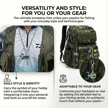 Fishing Reel Pendant